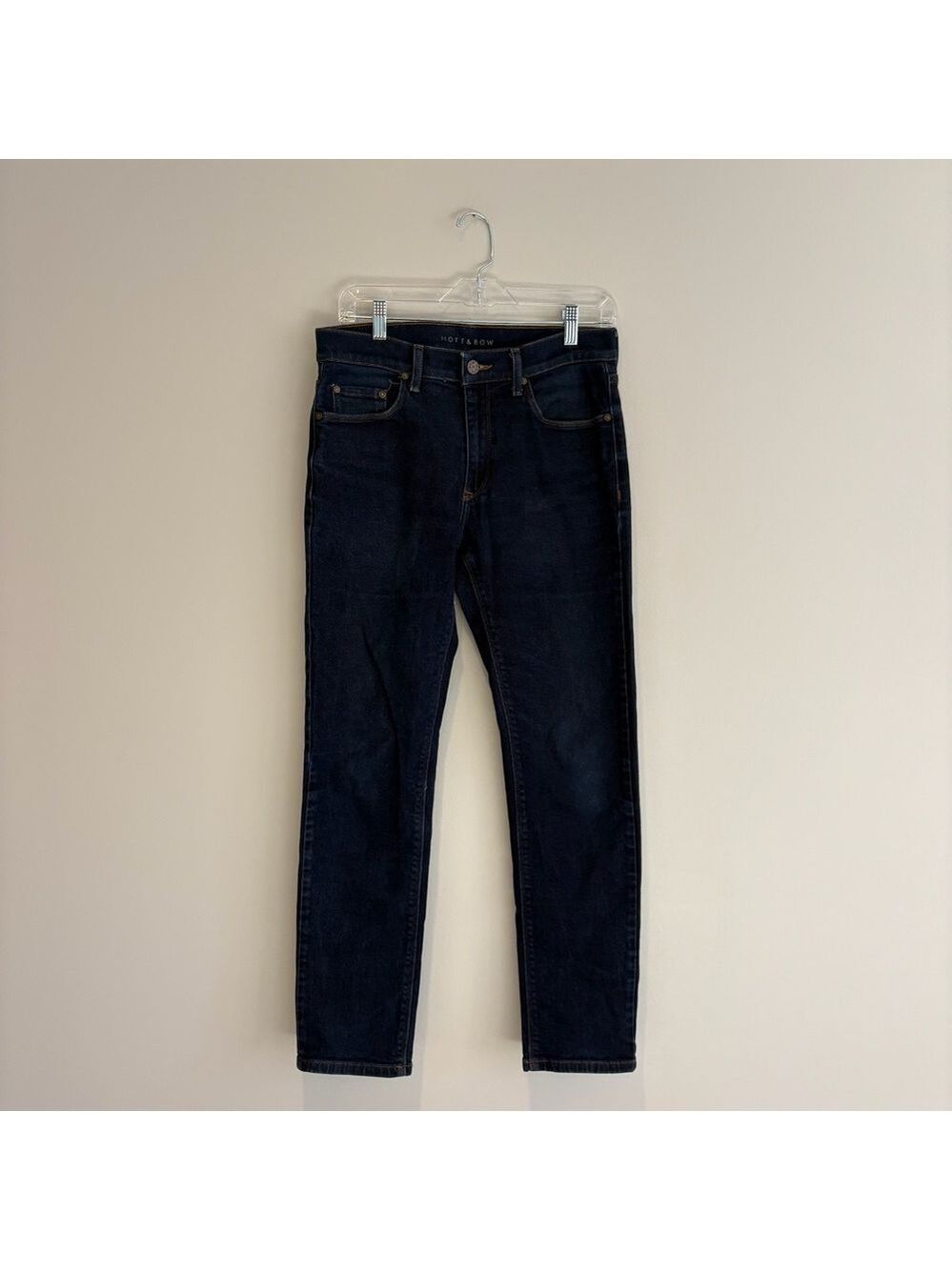 Mott & Bow Dark Blue Slim Denim Jeans